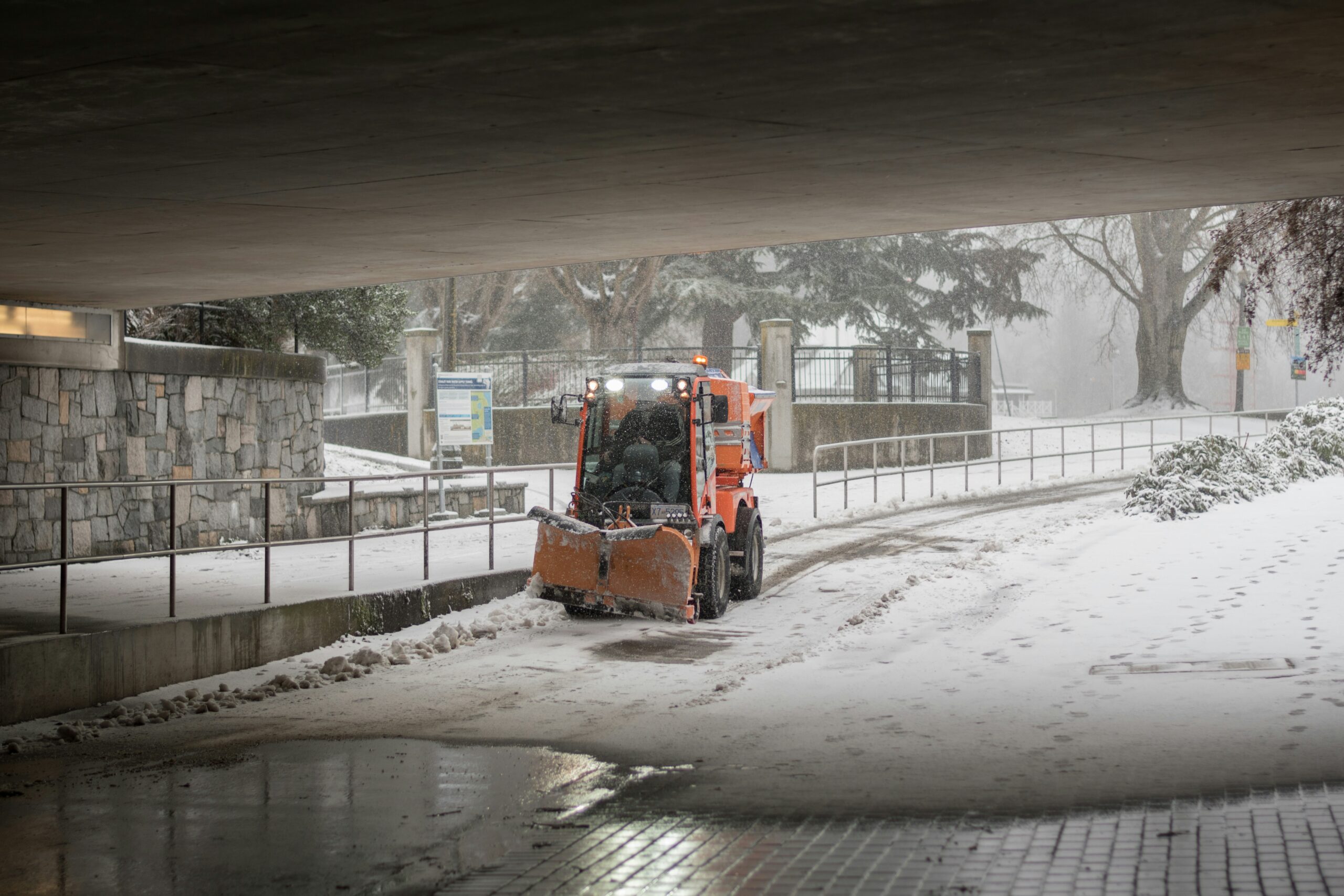Eisbeseitigung in Neuss